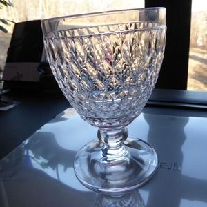 Villeroy & Boch Boston Water Goblet 12 oz, 1 LB, 5 1/2" Tall Excellent Condition